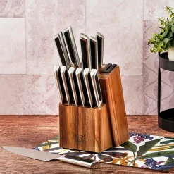 Bjorn 6 Couteaux à steak Loki inox mat - 24x2x1 cm