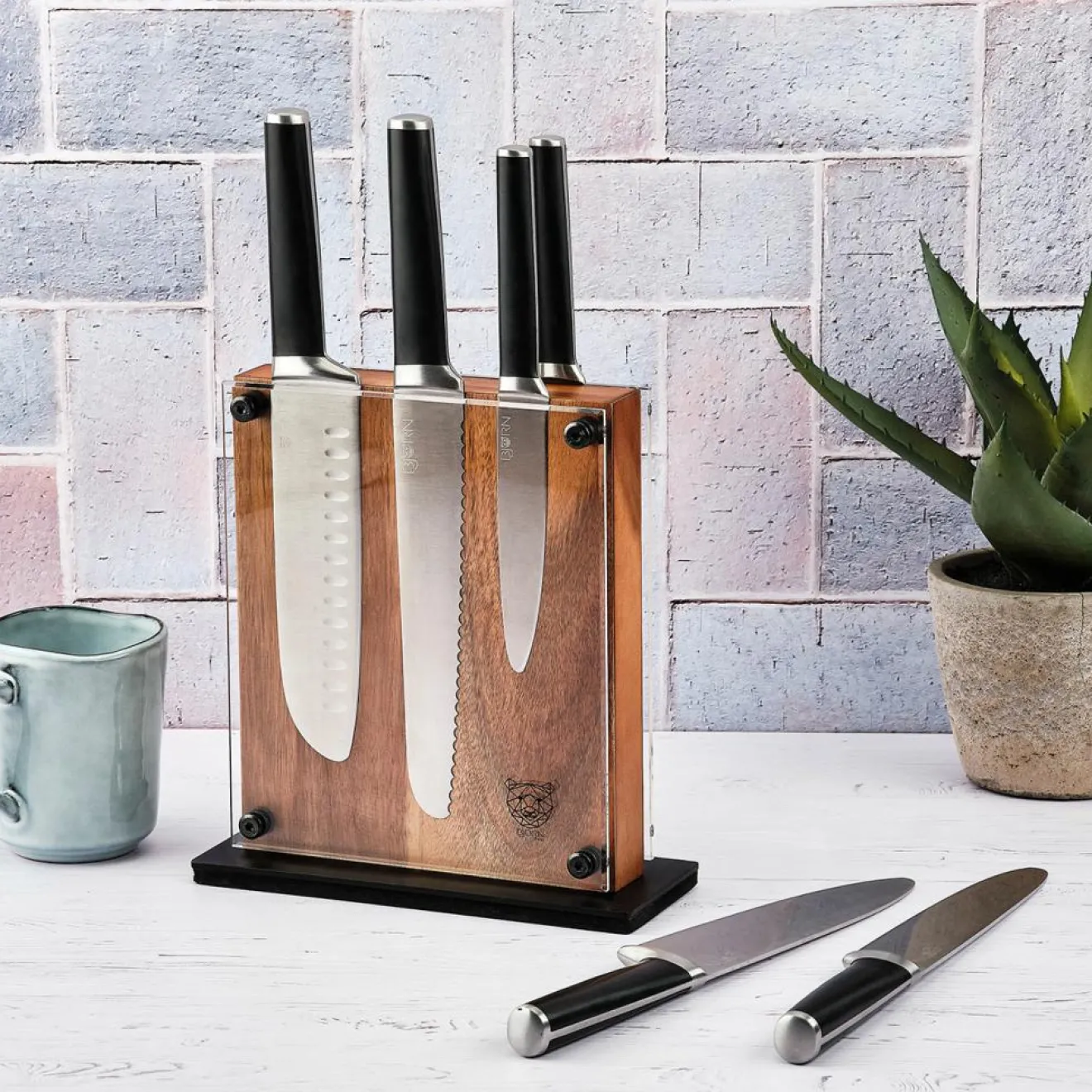 Best Bjorn 6 Couteaux de cuisine Jona inox mat