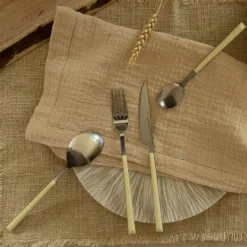 Online Menastyl 6 Cuillère à café Colorama crème - 16.5 cm