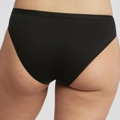 Hot Playtex 2 Culottes échancrées Coton Bio noires
