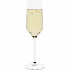 Cosy & Trendy 3 Flûtes à Champagne transparentes - 22 cl