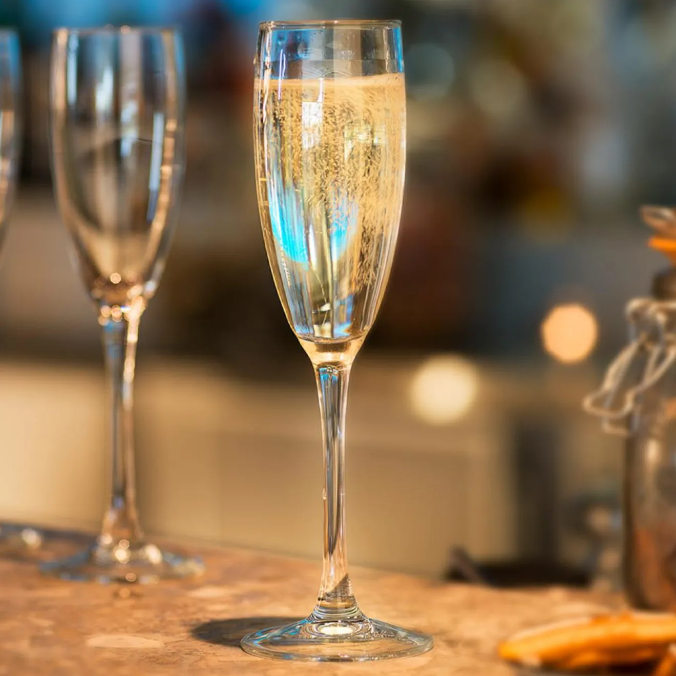 Best Cosy & Trendy 6 Flûtes Cosy moments transparentes - 19 cl