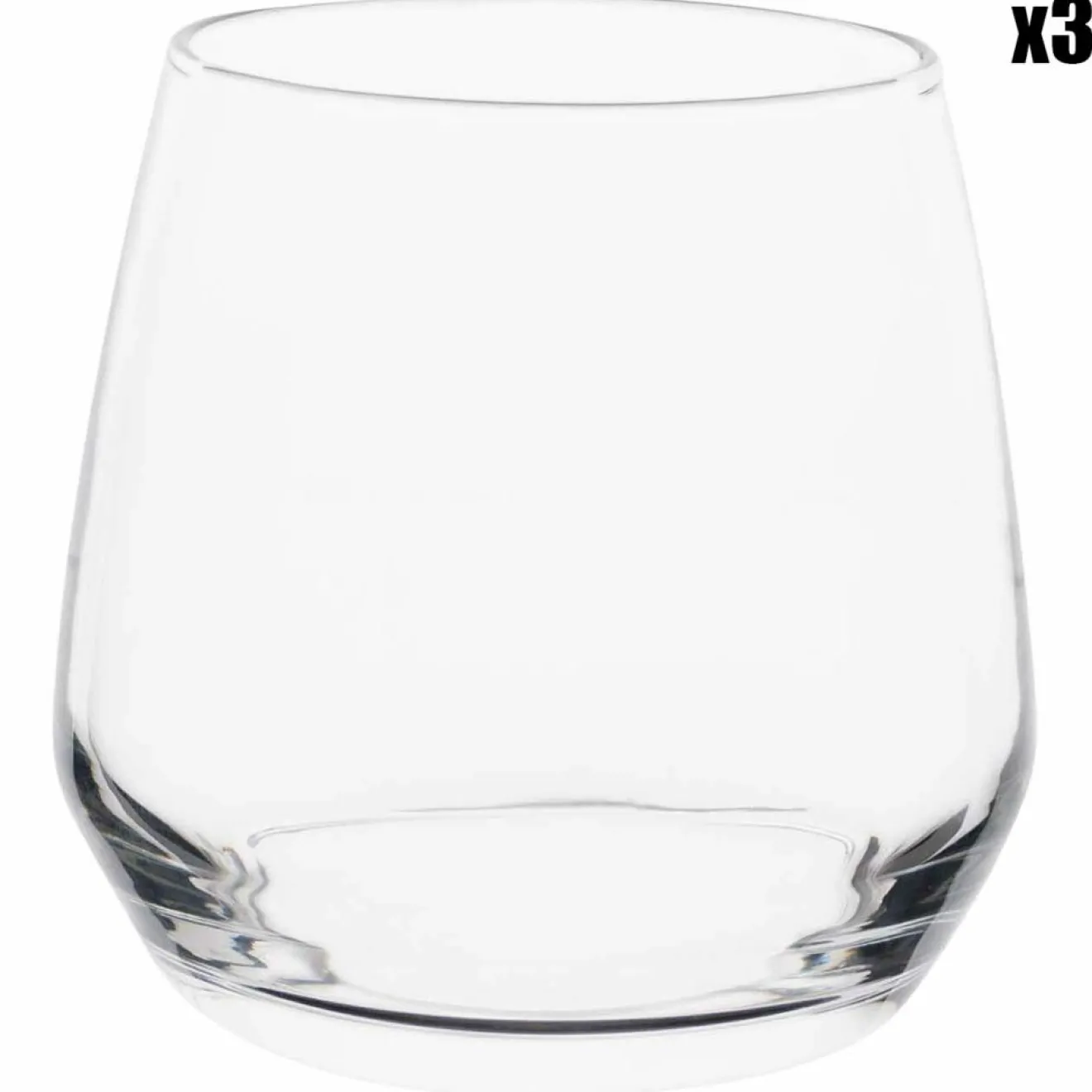 Sale Cosy Moments 3 Gobelets Grace transparents - 37cl