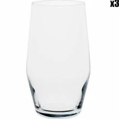 Hot Cosy & Trendy 3 Gobelets Style transparents - 49cl