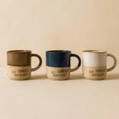 Sale Novastyl 6 Mugs Macchiato 20ClEn Autres Céramiques 3Couleurs Assorties