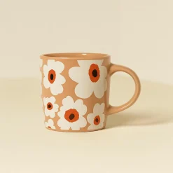 Sale Novastyl 6 Mugs Marguerite34Cl En Grès Terracotta