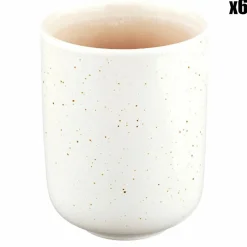 Bjorn 6 Mugs Oxygen rose poudre/beige - 30 cl