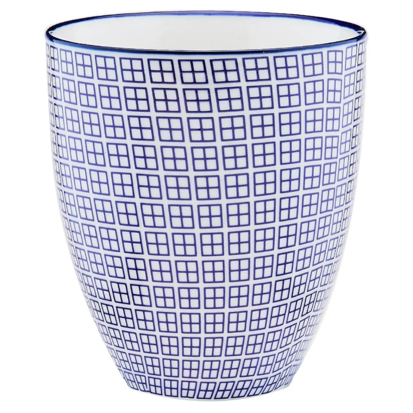 Outlet Bjorn 6 Mugs Pattern Dark blue bleu foncé - 30 cl