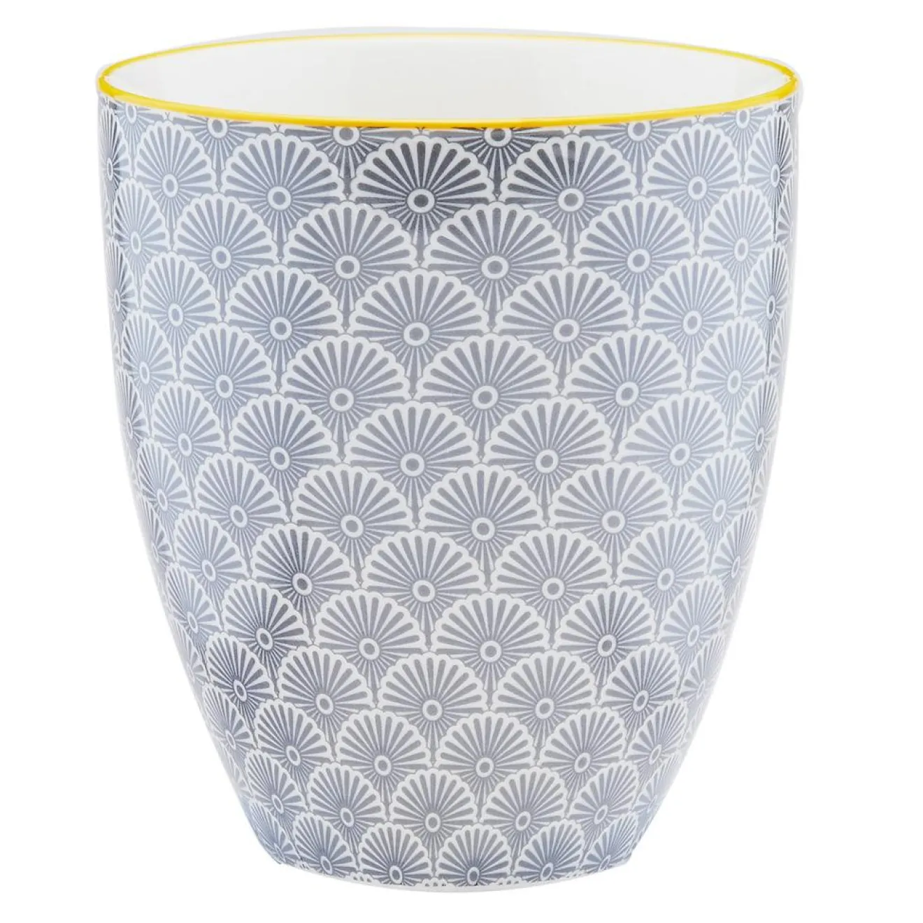 Discount Bjorn 6 Mugs Pattern Eclipse gris anthracite - 30 cl