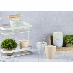 Bjorn 6 Mugs Pattern Pastel rose pastel/bleu pastel/vert pastel - 30 cl