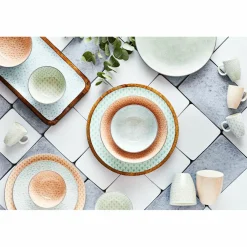 Bjorn 6 Mugs Pattern Pastel rose pastel/bleu pastel/vert pastel - 30 cl