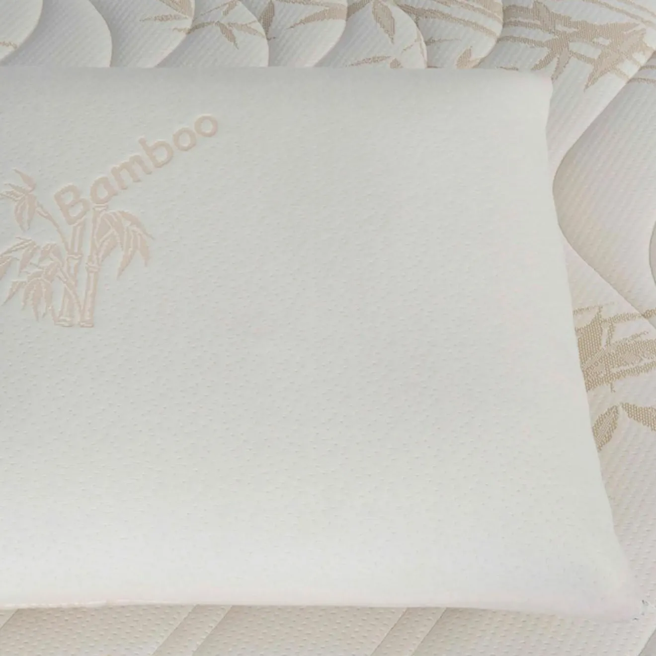 Hypsom 2 Oreillers Mémoire de forme BIO blancs - 40x60 cm