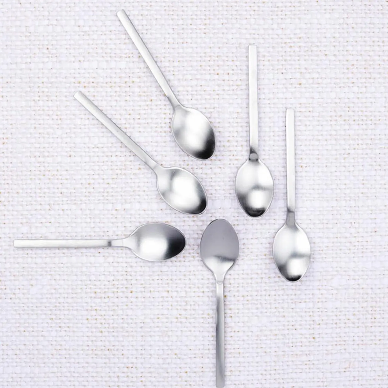 Outlet Bjorn 6 Petites cuillères Emund inox mat