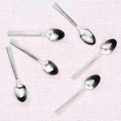 Bjorn 6 Petites cuillères Finn inox mat