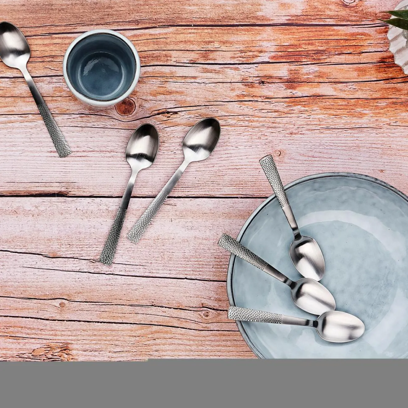 Bjorn 6 Petites cuillères Finn inox mat