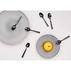 Bjorn 6 Petites cuillères Finn noires