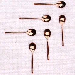 Sale Bjorn 6 Petites cuillères Knut cuivrées