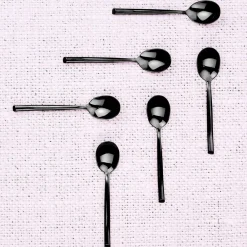 Best Bjorn 6 Petites cuillères Knut noires