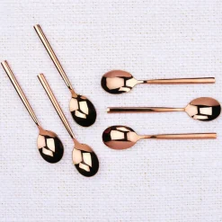 Bjorn 6 Petites cuillères Nils cuivrées