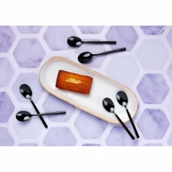 Bjorn 6 Petites cuillères Nils noires