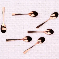 Bjorn 6 Petites cuillères Sven cuivrées