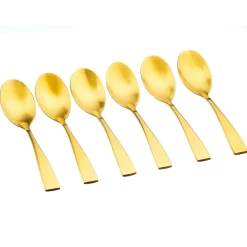 Hot Bjorn 6 Petites cuillères Sven dorées