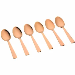 Outlet Bjorn 6 Petites cuillères Telmo cuivrées