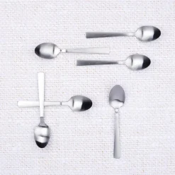 Outlet Bjorn 6 Petites cuillères Telmo inox mat