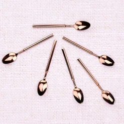 Bjorn 6 Petites cuillères Viggo cuivrées