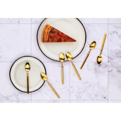 Outlet Bjorn 6 Petites cuillères Viggo dorées