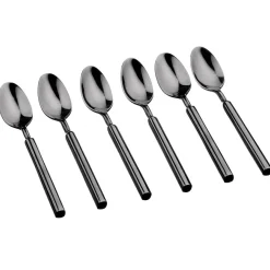 Bjorn 6 Petites cuillères Viggo noires