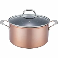 Sale Gam'Hotel 4 Pièces en Céramique Cuivré Élégance Greblon cuivre