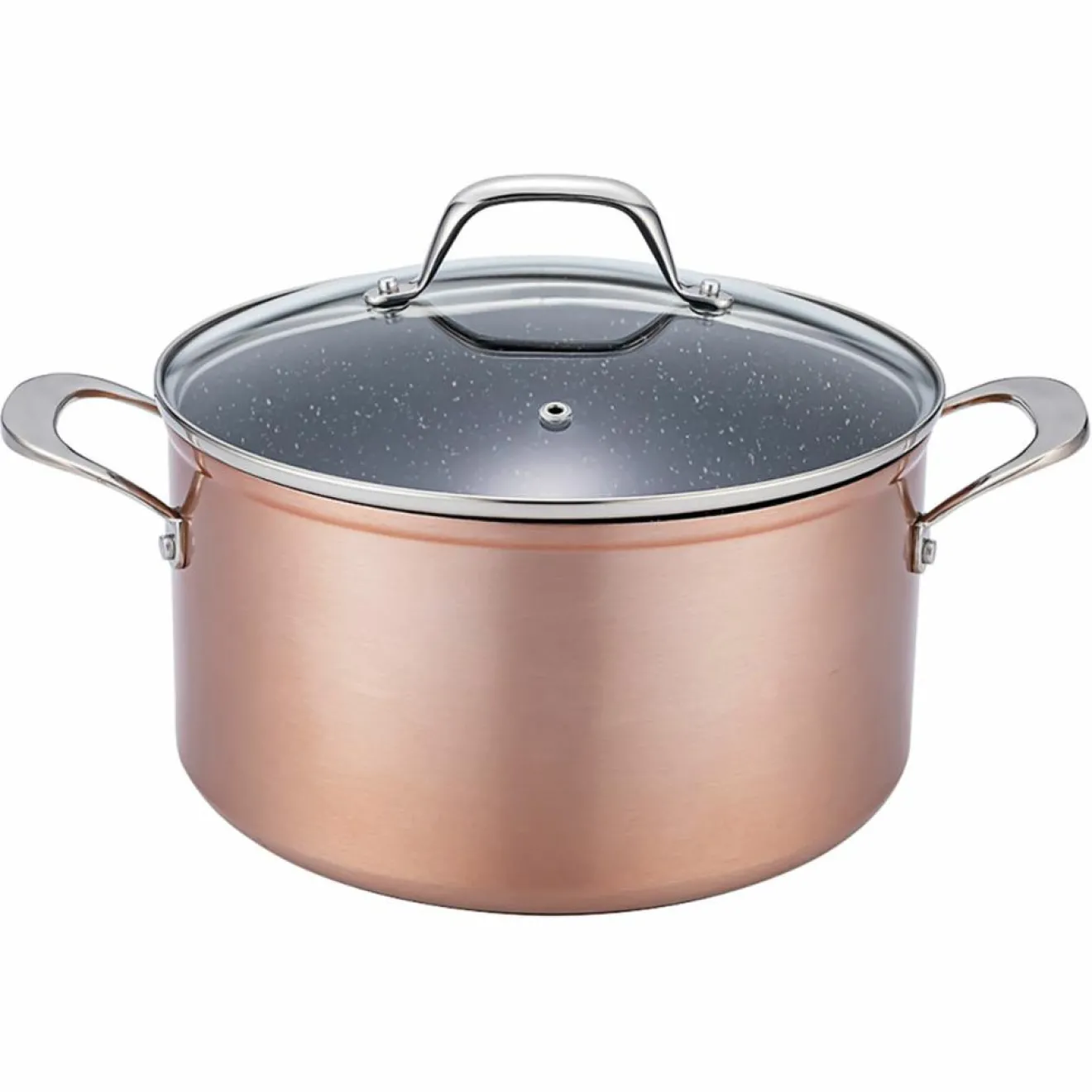 Gam'Hotel 5 Pièces en Céramique Cuivré Élégance Greblon cuivre