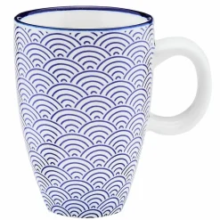 Discount Bjorn 6 Tasses à café Pattern Dark blue bleu foncé - 9 cl