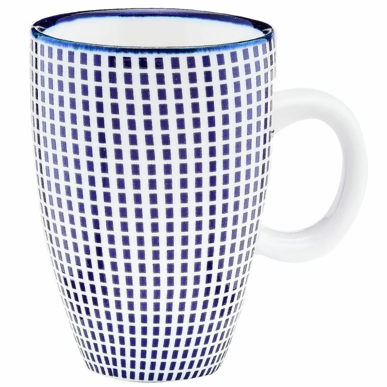 Discount Bjorn 6 Tasses à café Pattern Dark blue bleu foncé - 9 cl