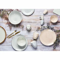 Bjorn 6 Tasses à café Pattern Pastel rose pastel/bleu pastel/vert pastel - 9 cl