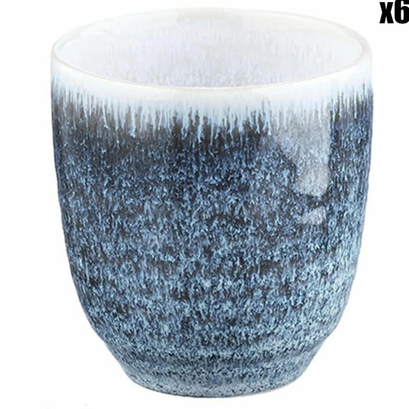 Online Bjorn 6 Tasses Cosmos bleu/blanc nacré - 15 cl