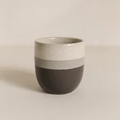 Novastyl 6 Tasses ExpressoRiga 11Cl Marron En Grès