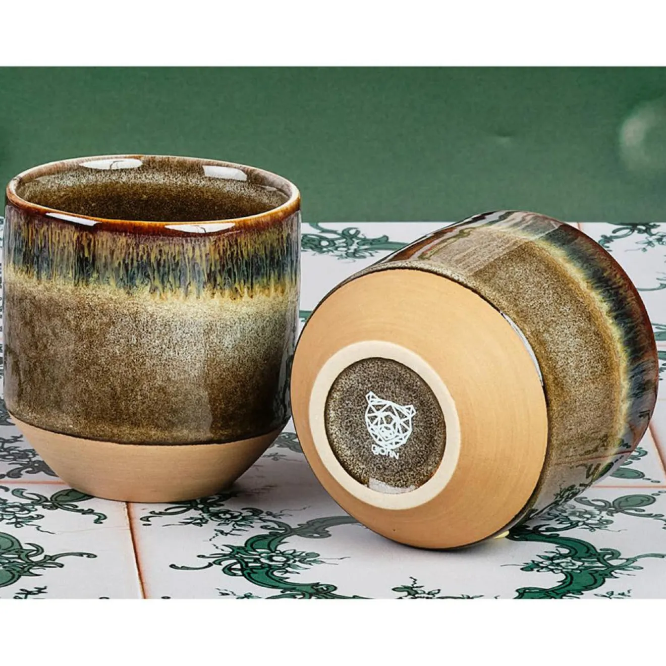 Best Bjorn 6 Tasses Genesis marron volcanique - 15 cl