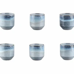 Bjorn 6 Tasses Genesis bleus - 15 cl