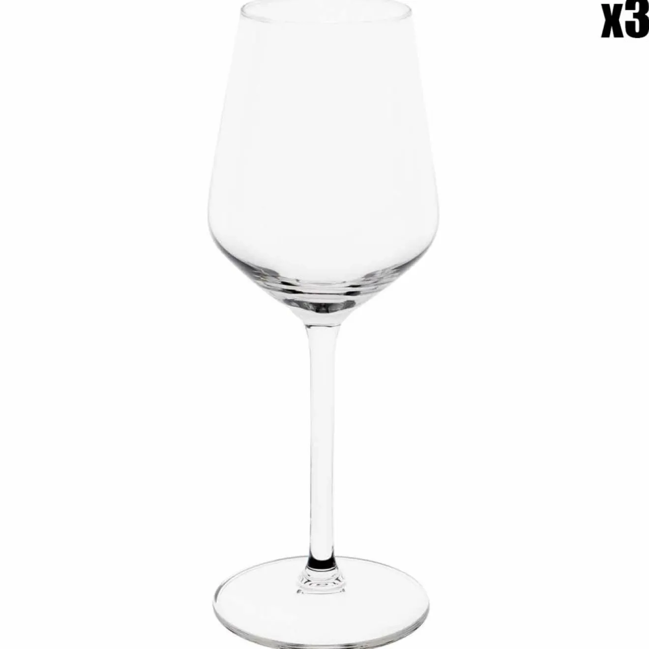 Sale Cosy Moments 3 Verres à vin à blanc Grace transparents - 29cl