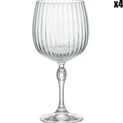 Cosy & Trendy 4 Verres Gin America's transparents - 74 cl
