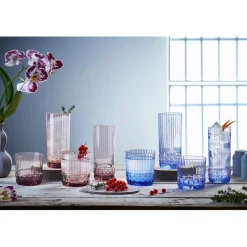 Bormioli 6 Verres Rocks America'20s roses - 30 cl