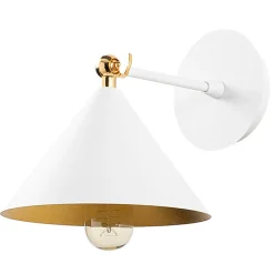 Opviq Applique murale Berceste blanc - 19x26x20cm