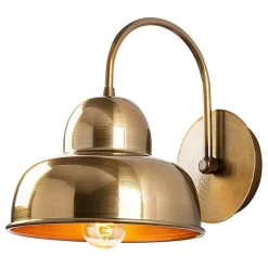 Discount Opviq Applique murale Berceste dorée - 20x27x24 cm