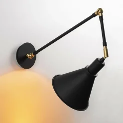 New Sheen Applique murale Berceste noire - D.20x56 cm