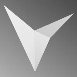 New Opviq Applique Murale Bird 3202 blanche - H.34x34x5 cm