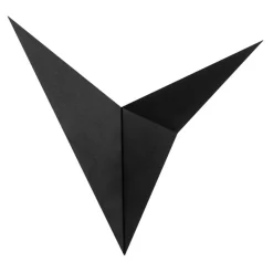 Outlet Opviq Applique Murale Bird 3201 noire - H.34x34x5 cm