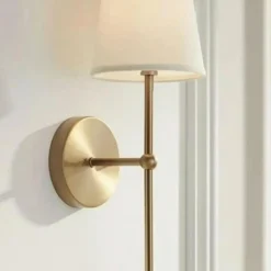 Sale Sheen Applique murale Brice doré/blanc - 16x15 cm