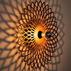 Outlet Opviq Applique murale Fellini cuivre - 50x12x50 cm